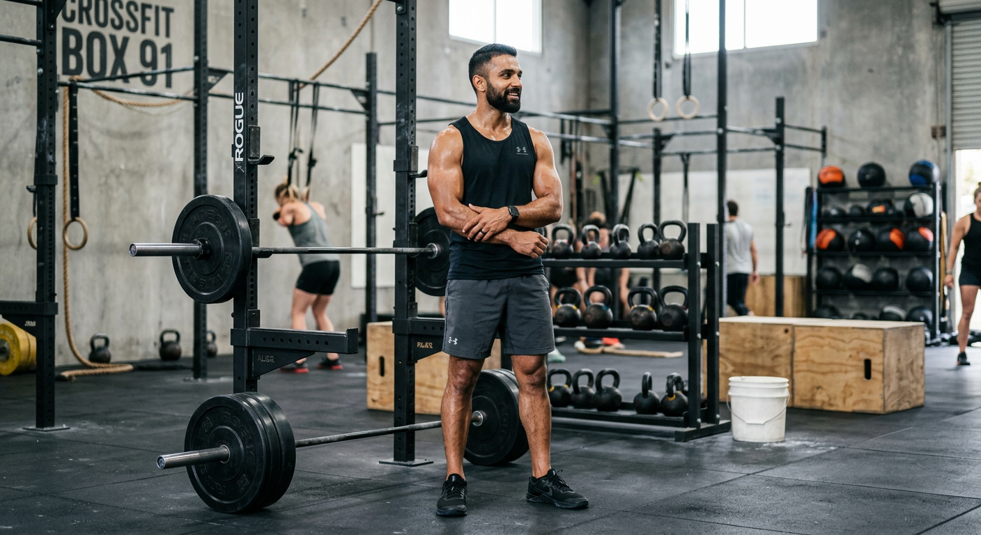 Rajesh Kumar, CrossFit Coach at AR Fitness gym in Gaya, Bihar